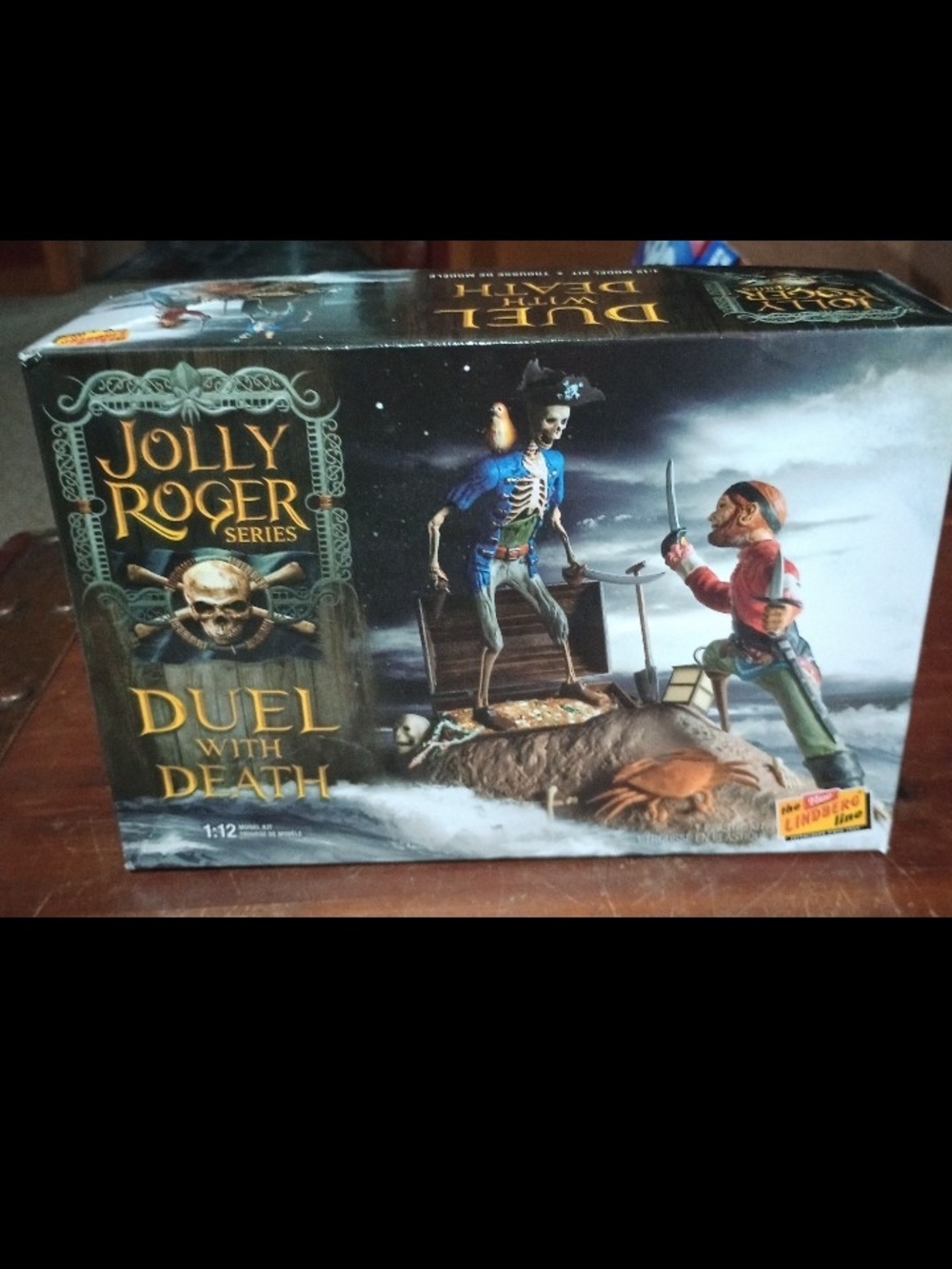 Duel With Death Pirate Miniature Model Set - Black/Blue